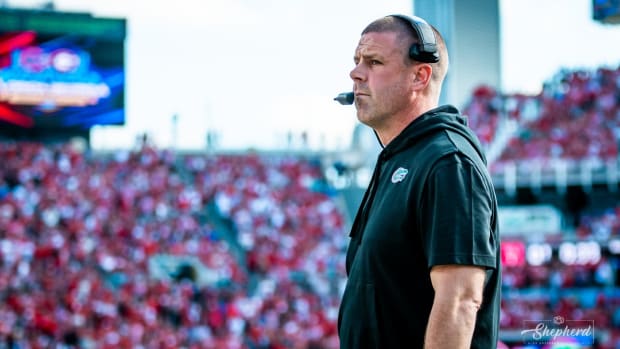Florida head coach Billy Napier
